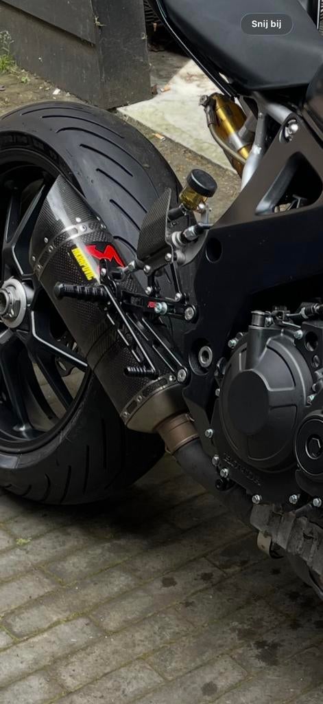 Honda cbr 900rr voetsteunen, Ophalen of Verzenden, Gebruikt