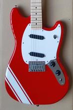 Squier by Fender Mustang Candy Apple Red, Ophalen of Verzenden, Zo goed als nieuw, Solid body, Fender