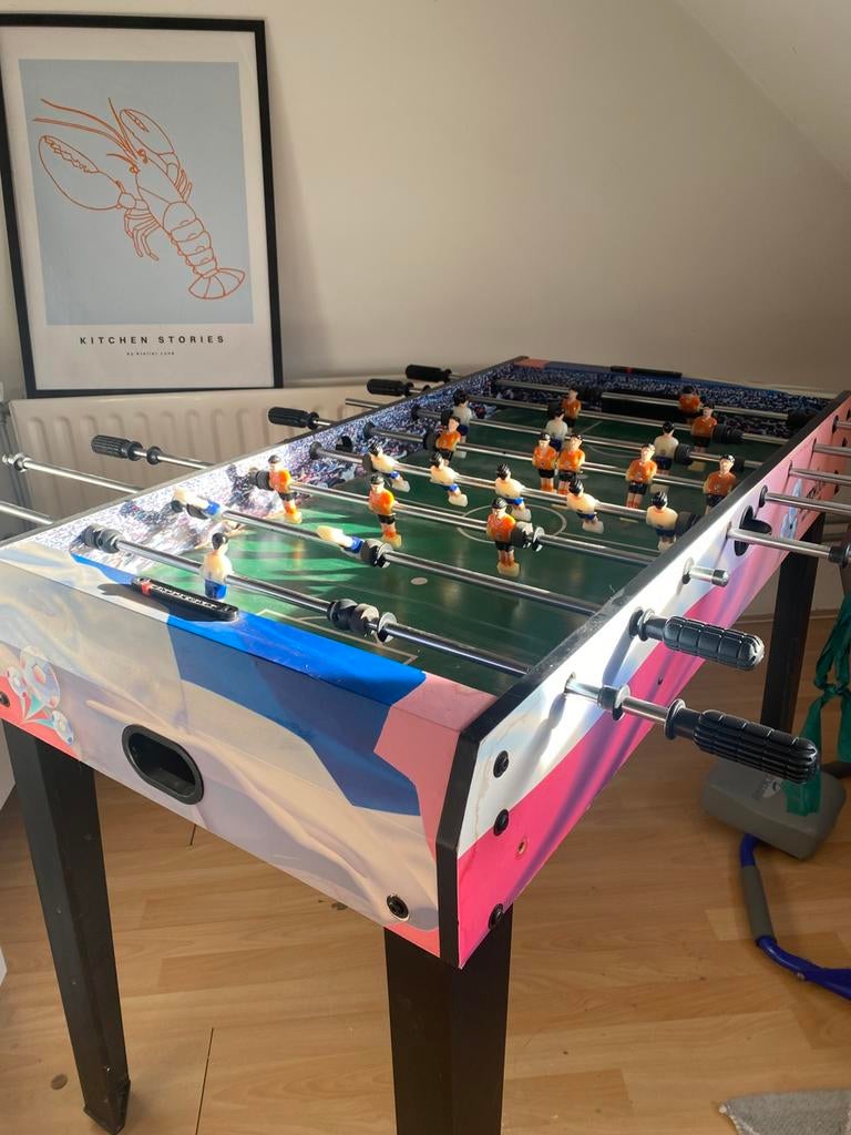 Voetbaltafel, Ophalen, Gebruikt