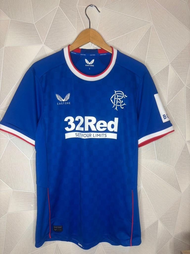 Rangers 2022/2023 Thuis, Maat L, Ophalen of Verzenden, Zo goed als nieuw, Shirt