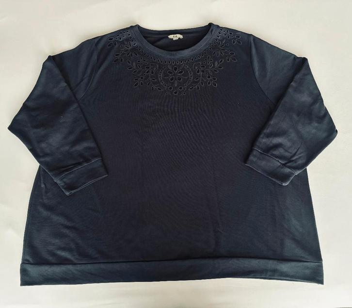 Mooi donker blauw Sweater maat 60/62 mooi donkerblauw, Kleding | Dames, Grote Maten, Zo goed als nieuw, Trui of Vest, Blauw, Ophalen of Verzenden