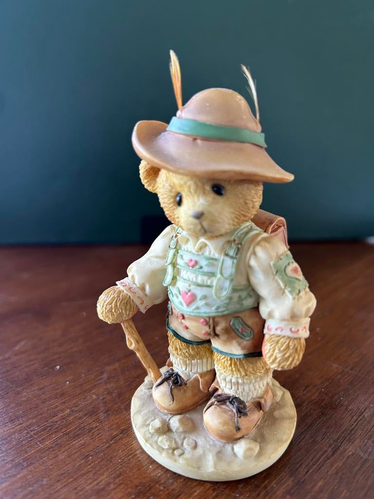 Cherished Teddies 1996 "Franz", Verzamelen, Ophalen, Zo goed als nieuw, Beeldje, Cherished Teddies
