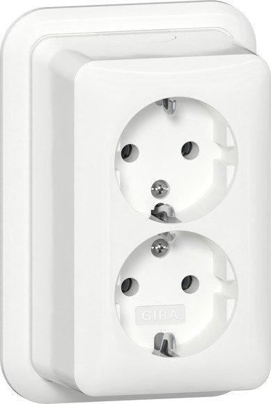 wandcontactdozen opbouw NIEUW GIRA ZWG, Doe-het-zelf en Verbouw, Elektra en Kabels, Ophalen, Nieuw, Stopcontact