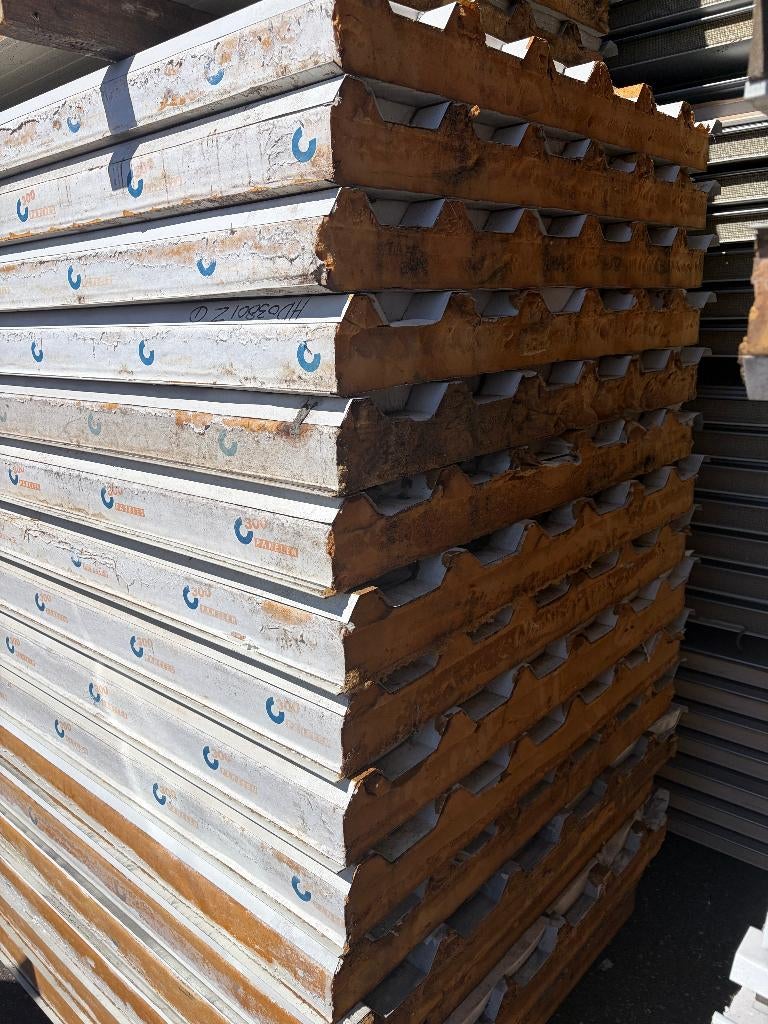 Sandwich paneel, dakplaat, isolatie plaat ( 308 ), Doe-het-zelf en Verbouw, Isolatie en Afdichting, Ophalen, Gebruikt, Hardschuim (Pir)