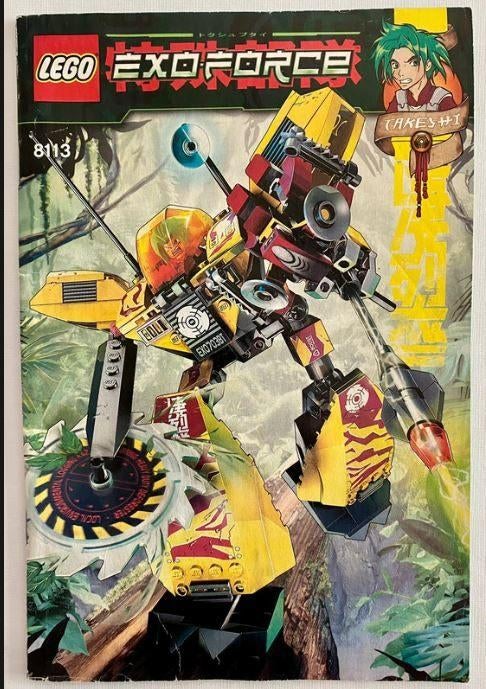 LEGO Exo-Force 8113 Assault Tiger, Compleet, Overige thema's, Lego, Ophalen of Verzenden