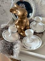 Riviera Maison 3x eierdopjes izgst, Ophalen, Blond Amsterdam, Keramiek, Nieuw