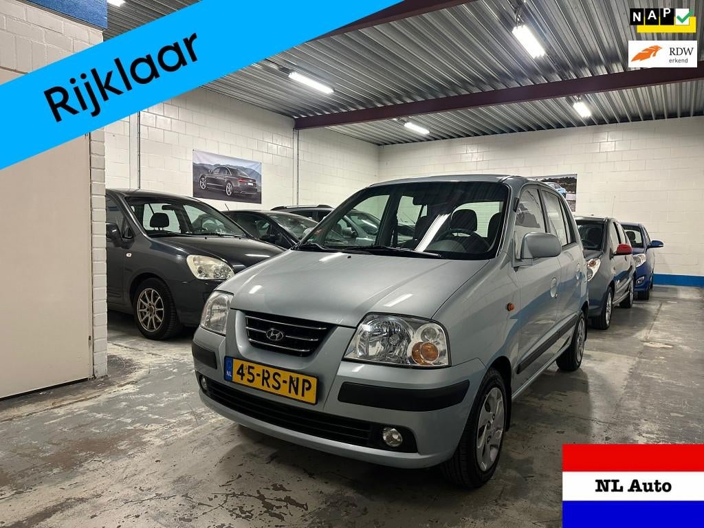 Hyundai Atos 1.1i Dynamic 5-Deurs/Elek/Nap/Apk!, Voorwielaandrijving, Gebruikt, 31 €/maand, 4 cilinders