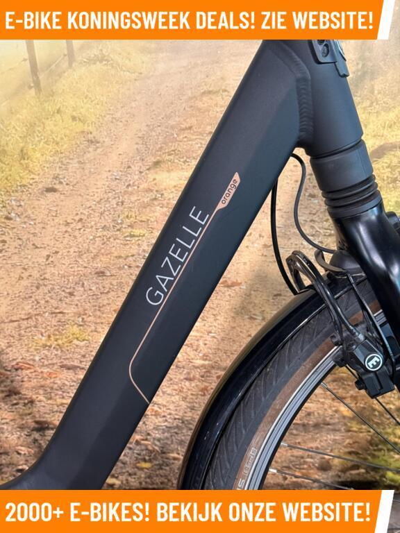 Gazelle Orange Elektrische fiets met Bosch Active Plus motor, Gazelle, Ophalen of Verzenden, Zo goed als nieuw, 50 km per accu of meer