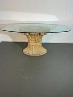 Chelini Florence eettafel '1970', Ophalen, Glas, Gebruikt, 50 tot 100 cm