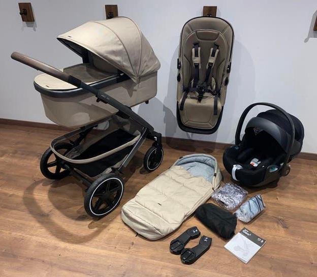 Joolz Geo3 Sandy Taupe Complete 3in1 Kinderwagen + Autostoel, Ophalen, Joolz, Zo goed als nieuw, Eikenlaan 76 Spijkenisse