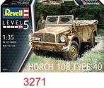 Modelbouw Revell 1:35 Horch 108 Type 40 - 3271 (1940 ) auto, Hobby en Vrije tijd, Modelbouw | Auto's en Voertuigen, Auto, Nieuw