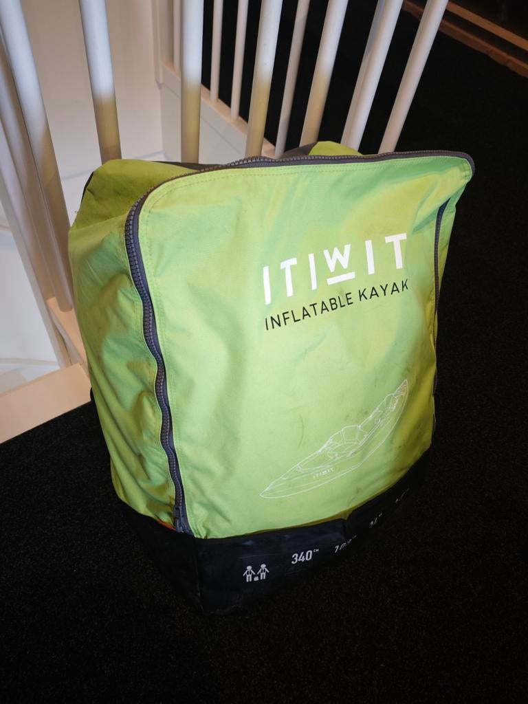 Itiwit opblaasbare kajak voor 2 personen, Watersport en Boten, Kano's, Ophalen, Gebruikt, Kajak, Twee personen