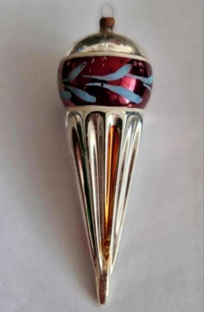 Oude Kerstbal Pegel, Ophalen of Verzenden