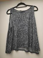 H&M Paisley Print Mouwloze Top Maat L, H&M, Blauw, Maat 42/44 (L), Ophalen of Verzenden
