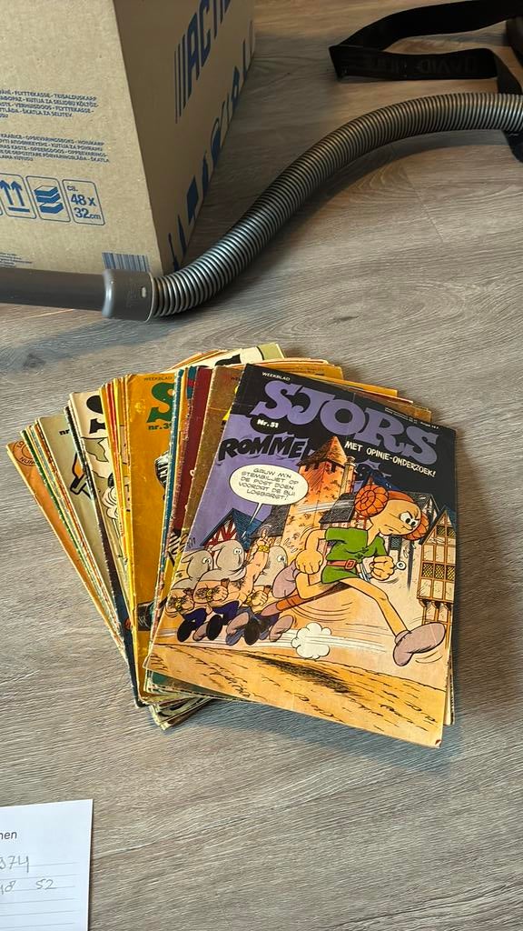 Sjors stripboeken 1974, Boeken, Meerdere comics, Ophalen, Zo goed als nieuw, Europa