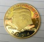 ** 2024 - Mooie " Gouden " penning van Donald Trump **, Verzenden, Overige materialen, Buitenland