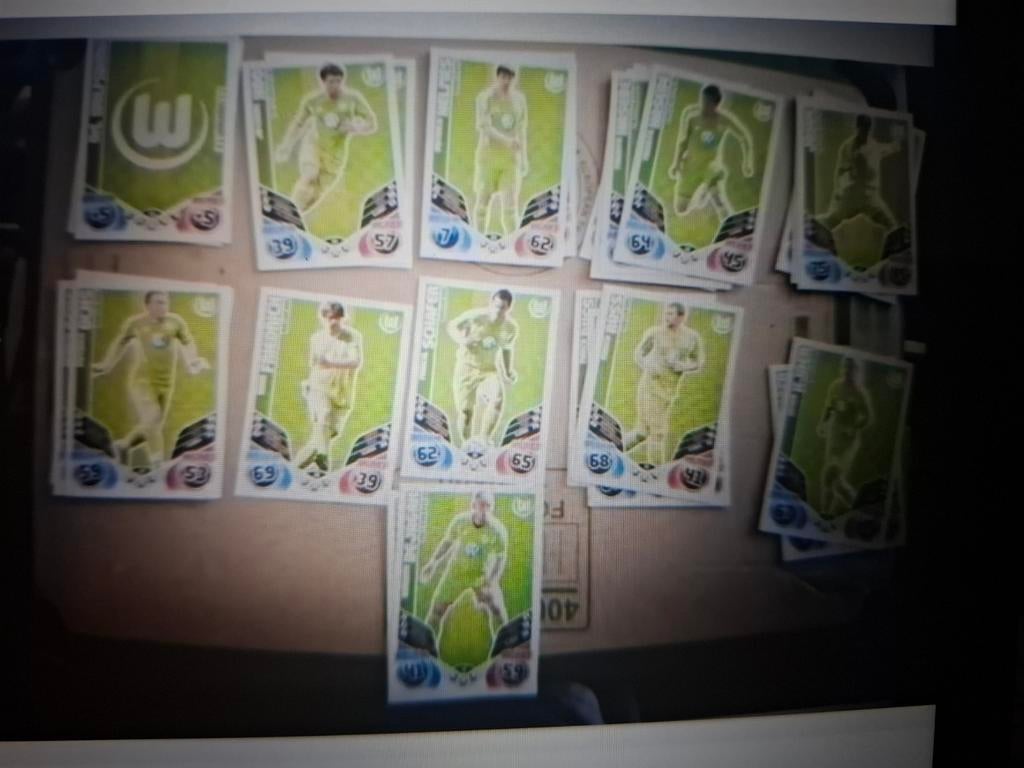 11 kaartjes VFL Wolfsburg, Verzamelen, Ophalen of Verzenden, Nieuw, Buitenlandse clubs, Poster, Plaatje of Sticker