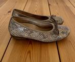Waldläufer ballerina's / flats - slangenprint leer - maat 38, Zo goed als nieuw, Bruin, Waldlaufer, Ballerina's