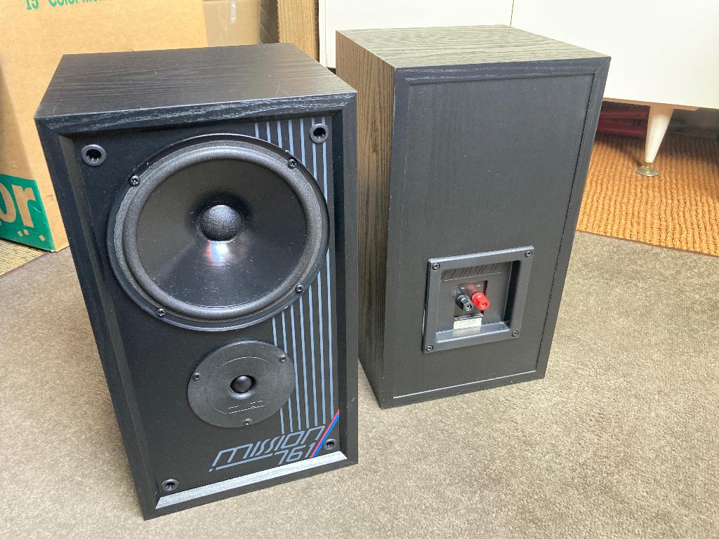 Speaker Mission 761 (2x), Ophalen, 60 tot 120 watt, Front, Rear of Stereo speakers, Overige merken