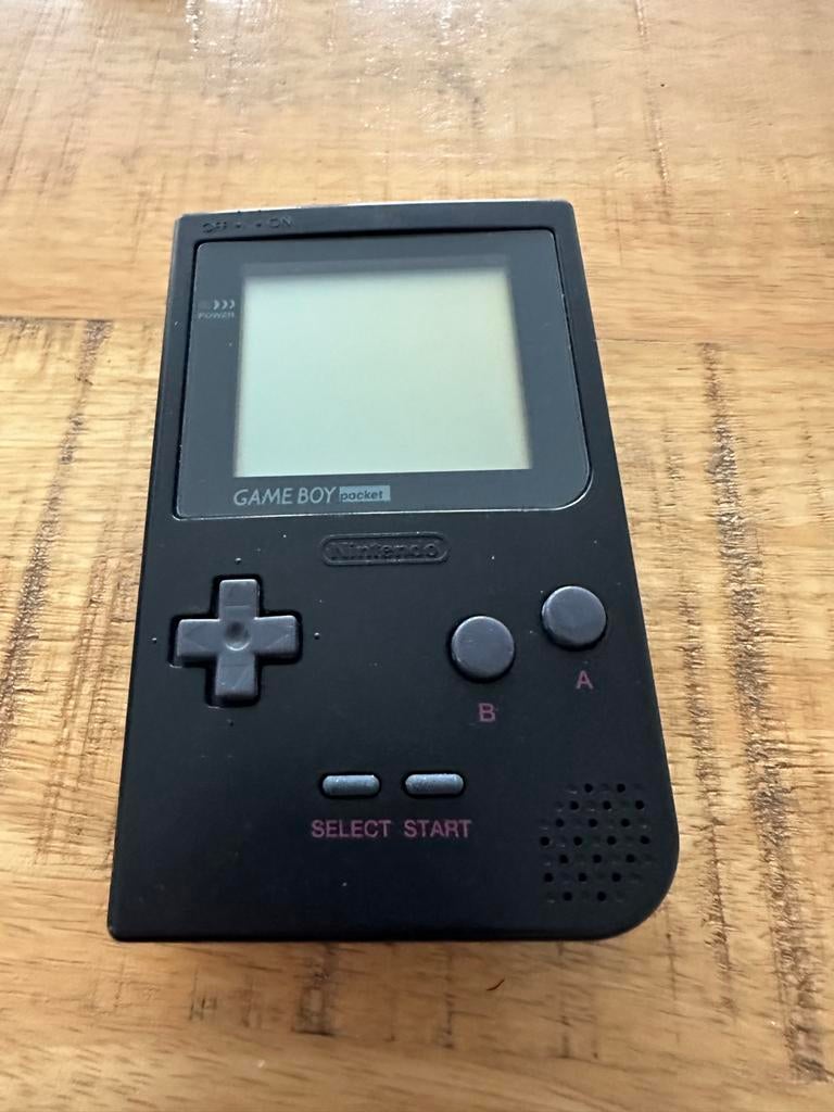 Game Boy Pocket - Zwart (MGB-001), Ophalen, Gebruikt, Game Boy Pocket