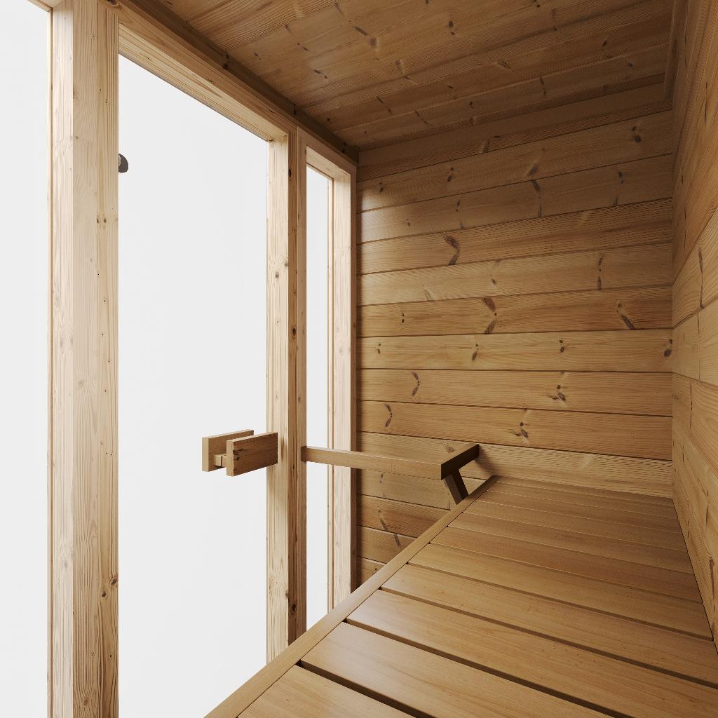 BOX SAUNA - Compacte Outdoor Sauna, Ophalen of Verzenden, Nieuw, Fins of Traditioneel, Complete sauna