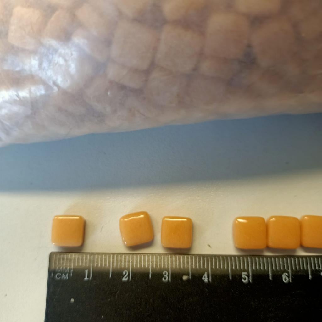 Glas Mozaïek Steentjes - Knutselmateriaal, Oranje, Nieuw, Ophalen of Verzenden, Knutselmateriaal