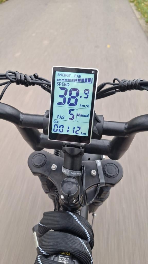 OPVOERBARE (50KM/H) M5 display (killswitch), Ophalen