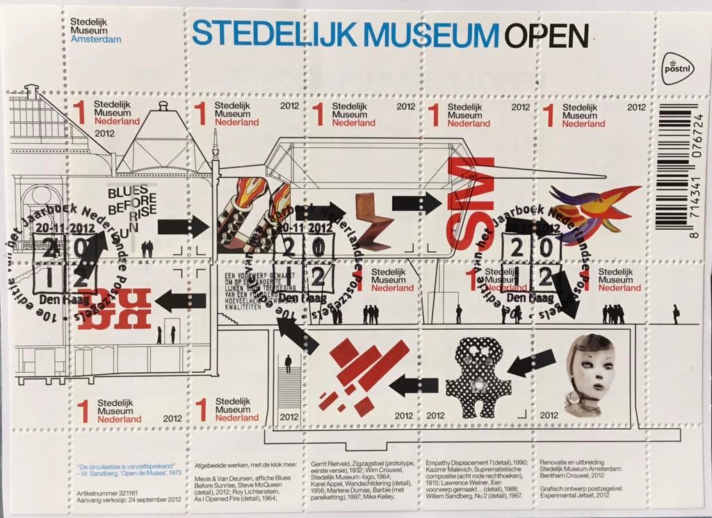 Nederland gestempeld 2012 kavel V 2, Ophalen of Verzenden, Na 1940, Gestempeld