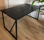 Grenenhouten zwarte eettafel 160cm - Maxima Vida Krakau, Huis en Inrichting, Tafels | Eettafels, Ophalen, 50 tot 100 cm, Zo goed als nieuw