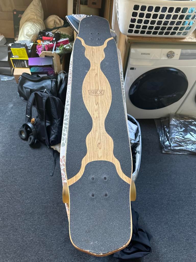 NKX Longboard - Perfect voor cruisen en carving, Ophalen, Gebruikt, Skateboard, Longboard