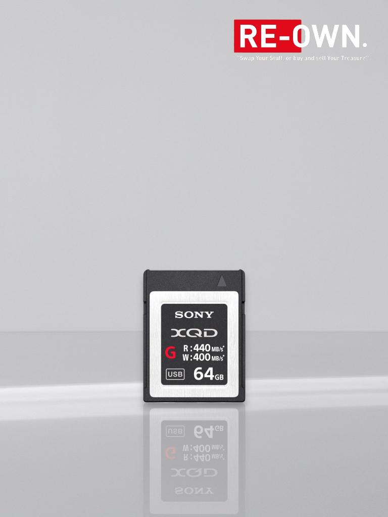 Sony XQD 64GB XQD High Speed R440 W400 (topstaat + garantie), Audio, Tv en Foto, Fotografie | Geheugenkaarten, ., XQD, Ophalen of Verzenden