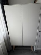 Kidsmill Kledingkast 2 deurs - wit, Kinderen en Baby's, Kinderkamer | Commodes en Kasten, Ophalen, 50 tot 70 cm, 105 cm of meer