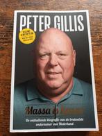Biografie van Peter Gillis van Massa is Kassa, Ophalen of Verzenden, Zo goed als nieuw, Film, Tv en Media
