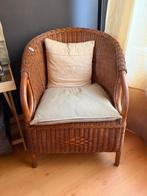 3 Rieten Stoeltjes, Ophalen, Gebruikt, Riet of Rotan, Drie