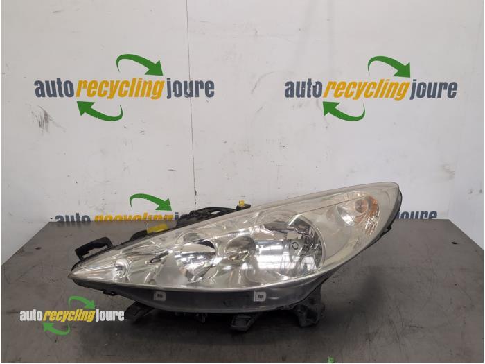 Koplamp links van een Peugeot 207, Auto-onderdelen, Verlichting, Gebruikt, -, -, -