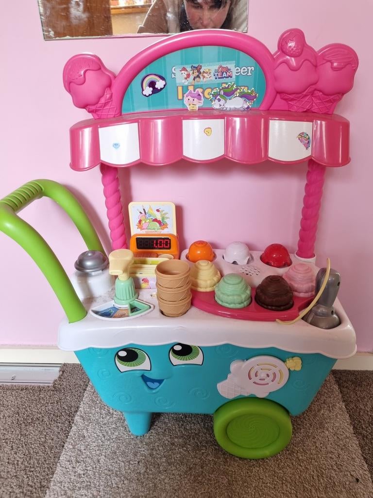 Vtech ijskar ijscokar, Ophalen of Verzenden, Zo goed als nieuw, Kunststof