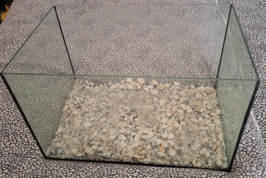 35 liter aquarium met of zonder accesoires, Dieren en Toebehoren, Ophalen, Gebruikt, Overige merken, Leeg aquarium