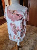 Dames Monari shirt/top rose bloem maat 42, Monari, Maat 42/44 (L), Ophalen of Verzenden, Zo goed als nieuw