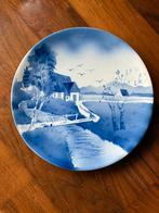 Wandbord Duits blauw, Ophalen of Verzenden