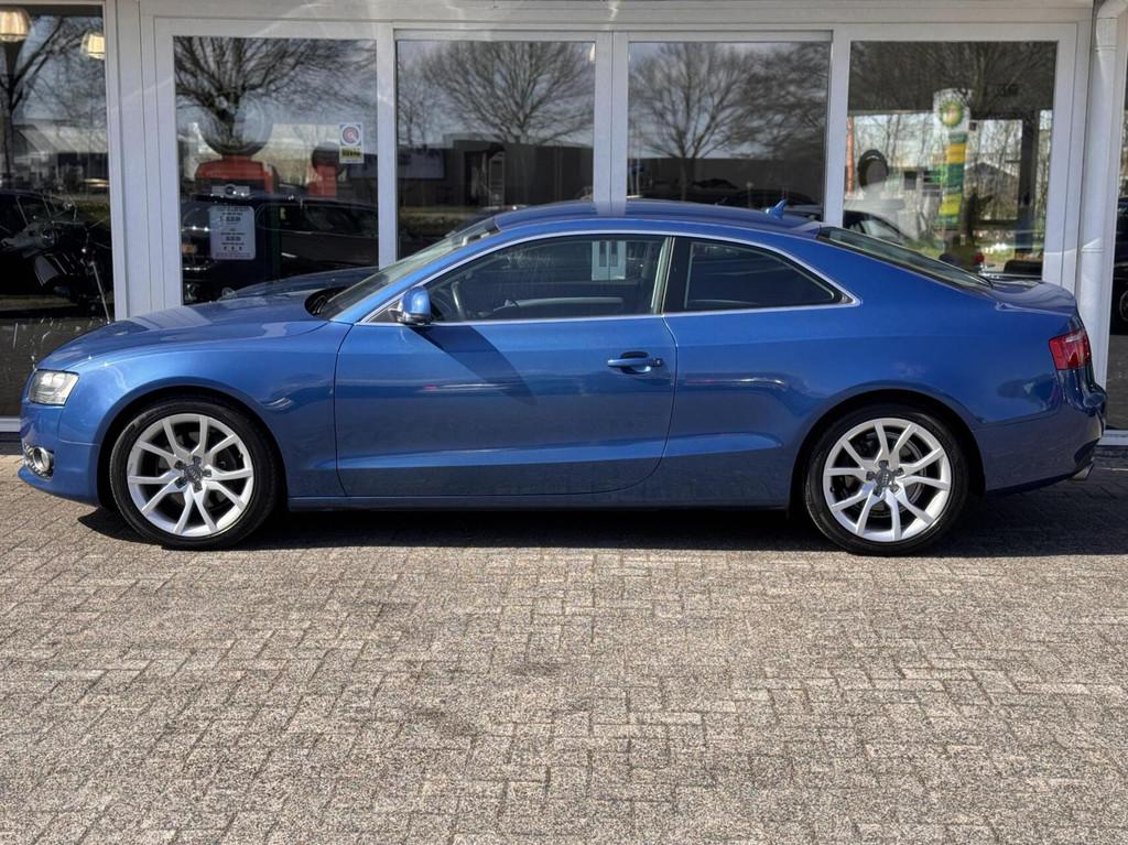 Audi A5 Coupé 3.2 FSI V6 265pk,Leder,Pro Line,Xenon,Navi,Lm, Auto's, Cruise Control, Gebruikt, Zwart, Bedrijf