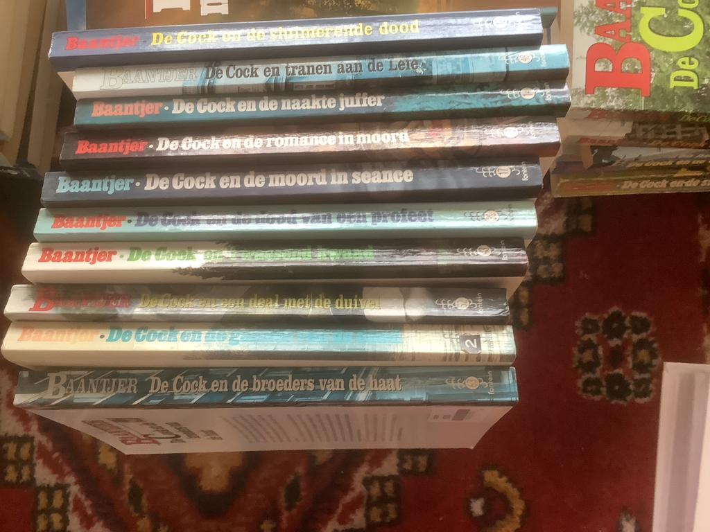 Baantjer boeken - 45 stuks in 1 koop, Ophalen, Gelezen