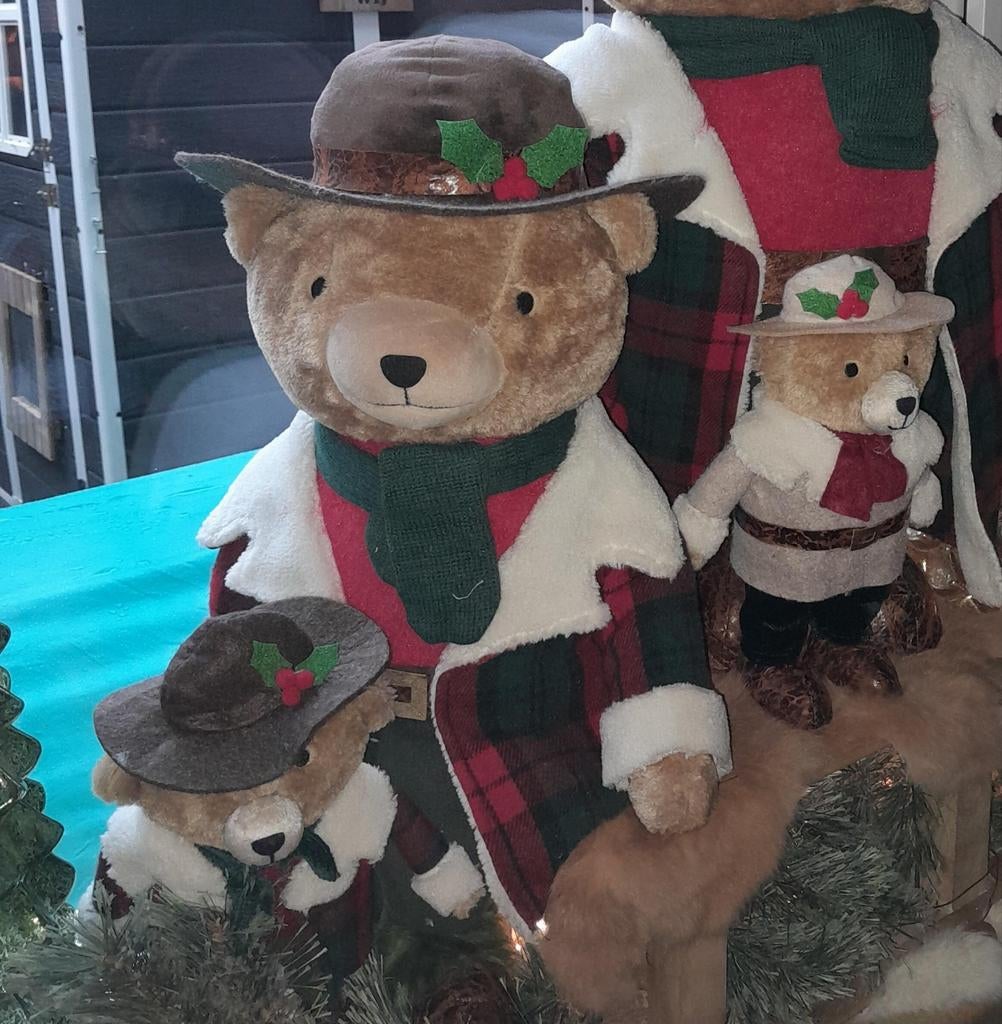 3 decoratie beren, Ophalen of Verzenden