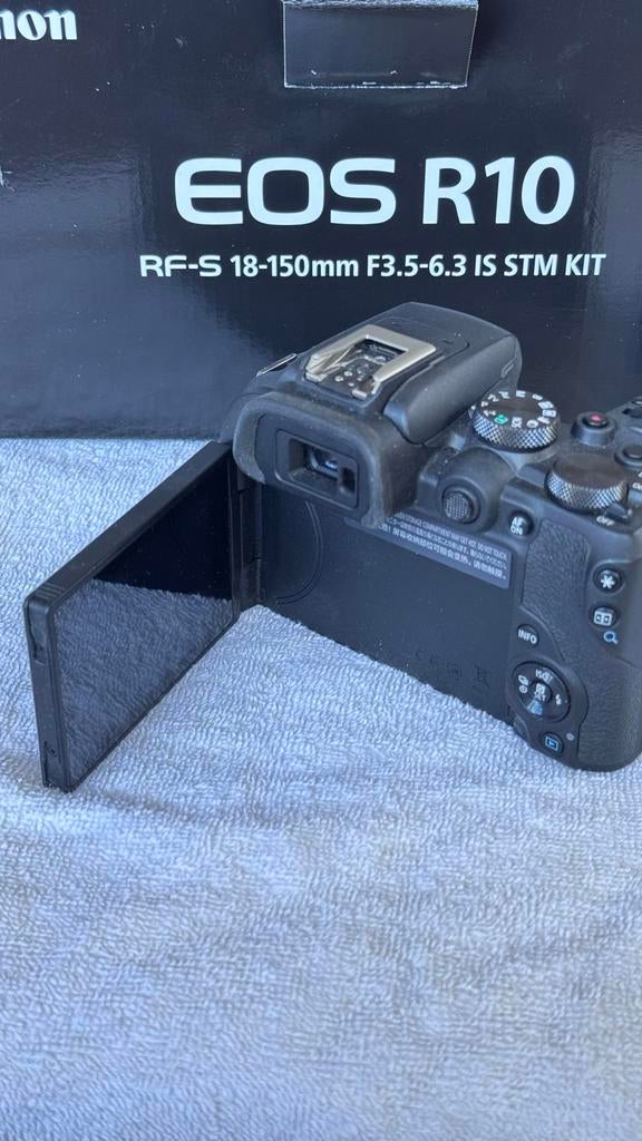 Canon EOS R10 met 18-150mm kitlens - Zeer goede staat, Audio, Tv en Foto, Fotocamera's Digitaal, Ophalen, Zo goed als nieuw, Canon