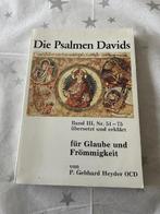 UITLEG BOEK OVER DE DE PSALMEN VAN DAVID, Ophalen of Verzenden, Zo goed als nieuw, Boek, Christendom | Katholiek