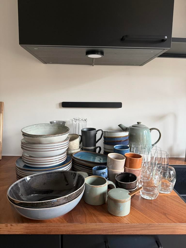 Complete serviesset, Ophalen, Zo goed als nieuw, Bord(en), Overige stijlen