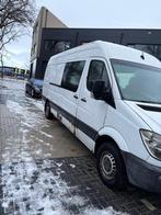 Mercedes sprinter L3H2 Dubbel Cabine  313cdi bj 2010, Auto's, Bestelauto's, 13 km/l, Euro 5, Achterwielaandrijving, 129 pk