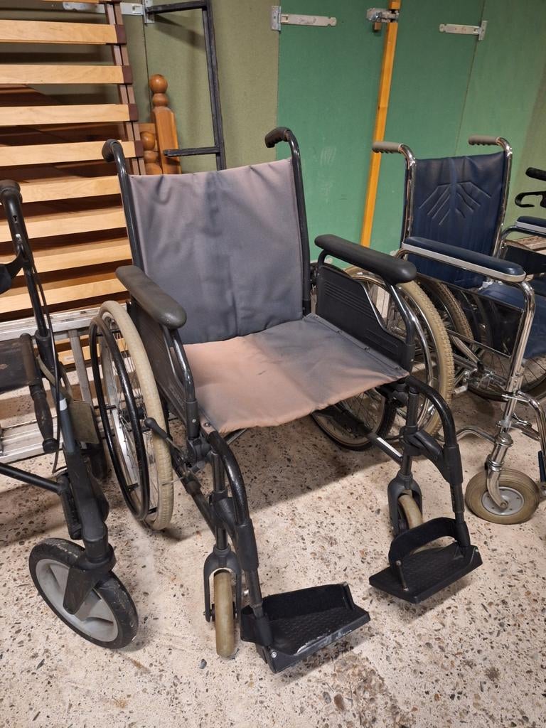 Rolstoel rol stoel sunrise opvouwbaar inklapbaar, Ophalen, Inklapbaar, Gebruikt, Duwrolstoel