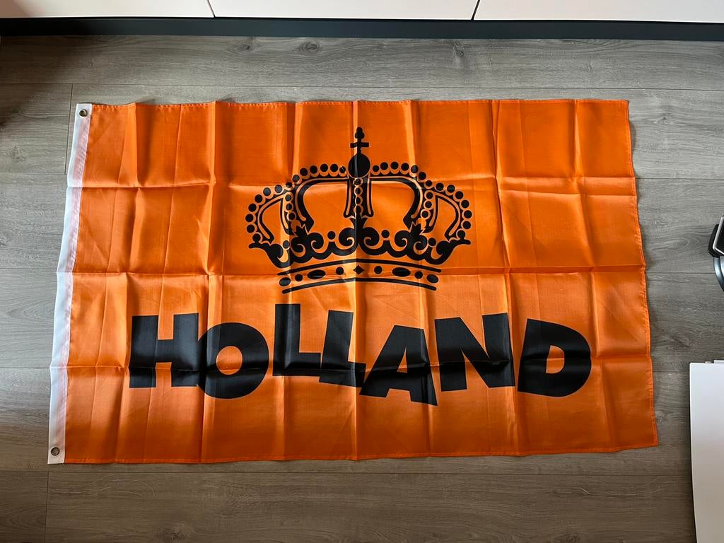 Oranje Holland Koningsdag Nederlands Elftal WK 2026 Kroon, Diversen, Vlaggen en Wimpels, Ophalen of Verzenden, Nieuw