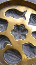 Omstreeks 1750 - 1800 Koperen Evenveeltjespan Koekjes Pan, Ophalen of Verzenden