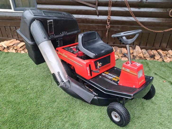 Yard Power zitmaaier 8.5 PK met opvangbak, Tuin en Terras, Grasmaaiers, Gebruikt, Elektrische starter, Opvangzak, Opvangbak, Versnellingen